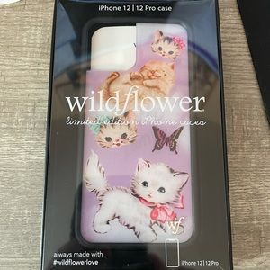 Wildflower Kitten Case IPhone 12/12pro
